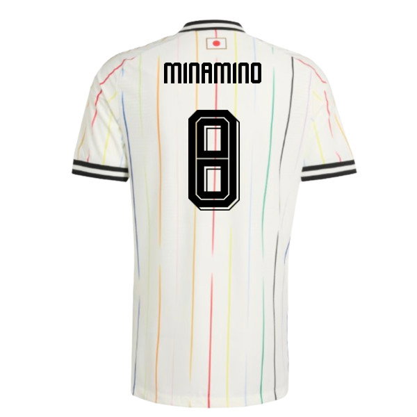 2026-2027 Japan Authentic Away Shirt (Minamino 8)-SoccerKits Hub | Buy Soccer Jerseys Online